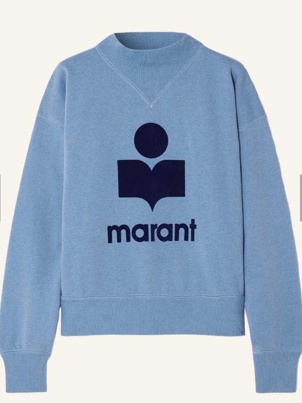 Isabel Marant Blue Logo Sweatshirt